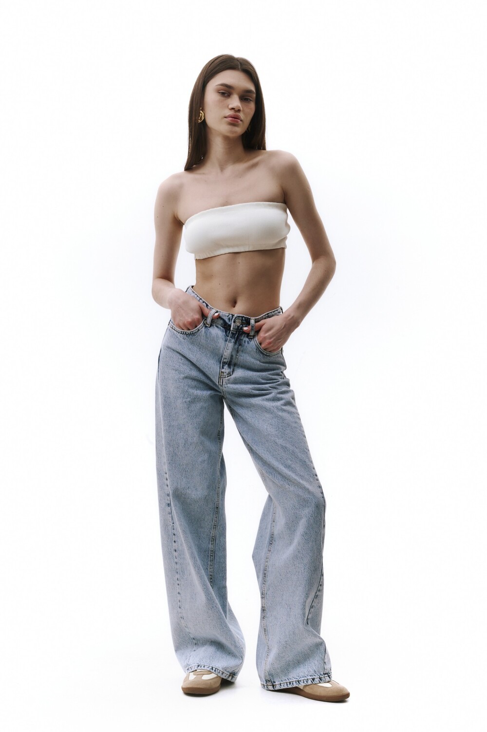 Milky bandeau top